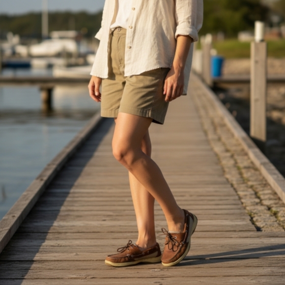 Bjorndal Brown Suede Deck Shoes - Picture 1 of 6